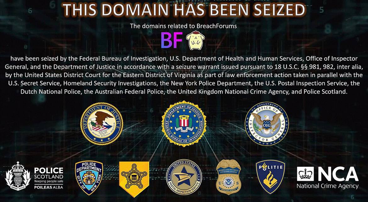 FBI Form targeting BreachForums